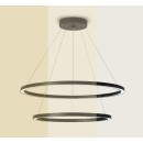 Immax 07158-B80-60 LED mennyezeti függőlámpa Neo Fino 1x93W | 6975lm | 2700-6500K - szabályozható, távirányítás, intelligens, fekete