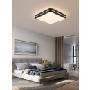 Immax 07154-B42 LED mennyezeti lámpa Perfecto 1x48W | 2800lm | 2700-6500K - intelligens, távirányítás, szabályozható, fekete