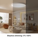 Immax NEO LITE 07253L LED mennyezetre szerelhető lámpa SEMPLICI  | 60W integrált LED forrás | 4500lm