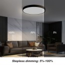 Immax NEO LITE 07249L LED mennyezetre szerelhető lámpa SEMPLICI  | 48W integrált LED forrás | 3469lm