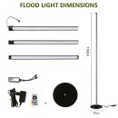 Immax 07776L LED állólámpa Ambiente  | 12W integrált LED forrás