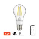 Immax 07713L LED intelligens szénszálas izzó Smart 1x7W | E27 | 806lm | 2700-6500K - szabályozható, WIFI, Tuya