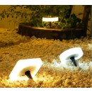 Immax NEO 07911L LED napelemes kültéri leszúrható lámpa SQUARE | 1W integrált LED forrás | 401lm | RGBK