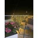 Immax 07749L LED kültéri fényfüzér Smart 20m 1x6W | 200 LED | 2700-6500K | IP44 - szabályozható, időzítő, WiFi, Tuya, fekete