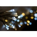 Immax 07749L LED kültéri fényfüzér Smart 20m 1x6W | 200 LED | 2700-6500K | IP44 - szabályozható, időzítő, WiFi, Tuya, fekete