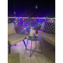 Immax 07756L LED kültéri fényfüzér Smart 40m 1x7,2W | 400 LED | 2700K | IP44 | RGB - szabályozható, WiFi, Tuya, fekete