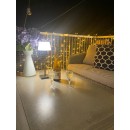 Immax 07755L LED kültéri fényfüzér Smart 40m 1x7,2W | 400 LED | 2700K | IP44 - szabályozható, időzítő, WiFi, Tuya, fekete