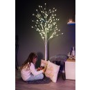 Immax 07750L LED karácsonyi világító fa 1x7,2W | IP44 | RGB - nyírfa, időzítő, 12 fénymód, Tuya, WiFi, szabályozható