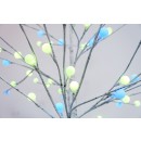 Immax 07750L LED karácsonyi világító fa 1x7,2W | IP44 | RGB - nyírfa, időzítő, 12 fénymód, Tuya, WiFi, szabályozható