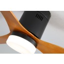 Immax 07142-B LED mennyezeti ventilátor Vento 1x18W | 1500lm | 3000-4000-6000K - fekete, barna