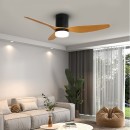 Immax 07142-B LED mennyezeti ventilátor Vento 1x18W | 1500lm | 3000-4000-6000K - fekete, barna