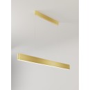 Immax 07157-G120X LED mennyezeti függőlámpa Neo Fino 1x40W | 2824lm | 2700-6500K | RGB - szabályozható, távirányítás, okos, arany