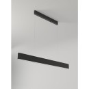 Immax 07157-B120X LED mennyezeti függőlámpa Neo Fino 1x40W | 2824lm | 2700-6500K | RGB - szabályozható, távirányítás, intelligens, fekete