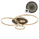 Globo 48466-54 LED mennyezetre szerelhető lámpa INVERTINA  | 54W integrált LED forrás | 2256lm | 2700-6500K