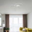 Globo 48466-54A LED mennyezetre szerelhető lámpa INVERTINA  | 54W integrált LED forrás | 2256lm | 2700-6500K