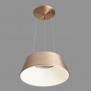 Italux 5356-840RP-GB-3 LED mennyezeti függőlámpa Lunga1x40W | 2200lm | 3000K - aranybarna, fehér