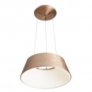 Italux 5356-840RP-GB-3 LED mennyezeti függőlámpa Lunga1x40W | 2200lm | 3000K - aranybarna, fehér