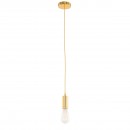 Italux DS-M-038 GOLD zsinóros lámpa Moderna 1x60W|E27