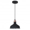 Italux MD-HN8049M-B+RC mennyezeti függőlámpa Hooper 1x60W|E27