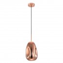 Italux PND-8028-1-CP mennyezeti függőlámpa Lapola 1x60W | E27 - réz