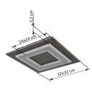 Globo 48033-24 LED mennyezetre szerelhető lámpa JAYDEN | 24W integrált LED forrás | 680lm | 3000K