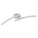 Globo 67169-12IP LED-es fürdőszobai mennyezetre szerelhető lámpa Jules 1x12W | 720lm | 3000-4000-6000K | IP44 - állítható, fokozatos tompítás, memória funkció, króm