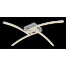 Globo 67169-24IP LED fürdőszobai mennyezetre szerelhető lámpa Jules 1x24W | 1500lm | 3000-4000-6000K | IP44 - fokozatos tompítás, króm