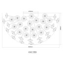 Globo KATRINA 64135D LED mennyezetre szerelhető lámpa G9 | 350lm | 3000K