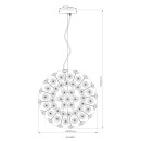 Globo KATRINA 64135H1C LED mennyezeti függőlámpa G9 | 350lm | 3000K