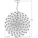 Globo KATRINA 64135H2 LED mennyezeti függőlámpa G9 | 350lm | 3000K