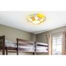 Globo 40606 gyermek mennyezeti lámpa Kiddy 1x60W | E27 - színes