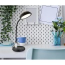 Globo 58496S LED asztali lámpa KIRK  | 12W integrált LED forrás | 560lm | 3000/4500/6500K | kapcsolóval