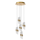 Lucide L134963602 LED mennyezeti függőlámpa KLIGANDE  | 5x8W integrált LED forrás | 5x520lm | 2700K