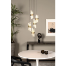Lucide L134963602 LED mennyezeti függőlámpa KLIGANDE  | 5x8W integrált LED forrás | 5x520lm | 2700K
