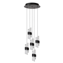 Lucide L134963630 LED mennyezeti függőlámpa KLIGANDE  | 5x8W integrált LED forrás | 5x520lm | 2700K