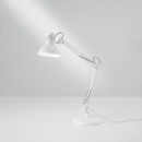 Luce Ambiente Design LDT-ARTIFEX-BCO asztali lámpa ARTIFEX | 1×60W E27 | kapcsolóval | fehér