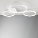 Luce Ambiente Design FREDY-PL3 LED mennyezetre szerelhető lámpa FREDY | 40W integrált LED forrás | fehér