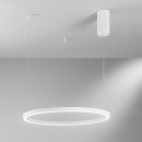 Luce Ambiente Design HOOP-S60-BCO LED mennyezeti függőlámpa HOOP | 30W integrált LED forrás | a kábelen | fehér