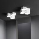 Luce Ambiente Design VORTEX-PL3  LED mennyezetre szerelhető lámpa VORTEX | 36W integrált LED forrás | fehér