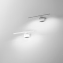 Luce Ambiente Design W-ALCOR/5W BCO LED fali lámpa ALCOR | 5W integrált LED forrás | fehér