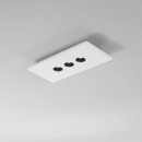 Luce Ambiente Design XICO-40X20 LED mennyezetre szerelhető lámpa XICO | 4W integrált LED forrás | fehér