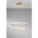 Luce Ambiente Design LED-AXIS-S6040-SPI-ORO LED mennyezeti függőlámpa AXIS | 31W integrált LED forrás | a kábelen | aranyszínű