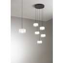 Luce Ambiente Design EMILY-S5 LED mennyezeti függőlámpa EMILY | 40W integrált LED forrás | fehér
