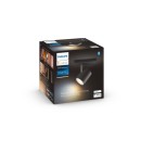 Philips Hue 8719514338364 LED fali spotlámpa Runner 1x5W | GU10 | 350lm | 2200-6500K - Bluetooth, szabályozható, White Ambiance, fekete