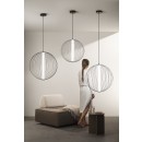 Luce Ambiente Design SEXTANT-S62 LED mennyezeti függőlámpa SEXTANT | 36W integrált LED forrás | a kábelen | fekete