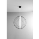 Luce Ambiente Design SEXTANT-S62 LED mennyezeti függőlámpa SEXTANT | 36W integrált LED forrás | a kábelen | fekete