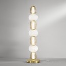 Luce Ambiente Design TOTEM-PT LED állólámpa TOTEM | 42W integrált LED forrás | kapcsolóval | fekete