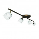 Philips 53334/06/16 LED mennyezeti spotlámpa Fremont 4x4W | 1320lm | 2700K - bronz