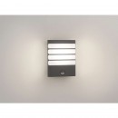 Philips 17274/93/16 LED kültéri fali lámpa mozgásérzékelővel Raccoon 1x3W|2700K