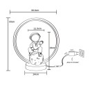 Zuma Line 003064-030919 LED asztali lámpa ASTRONAUTA integrált LED forrás